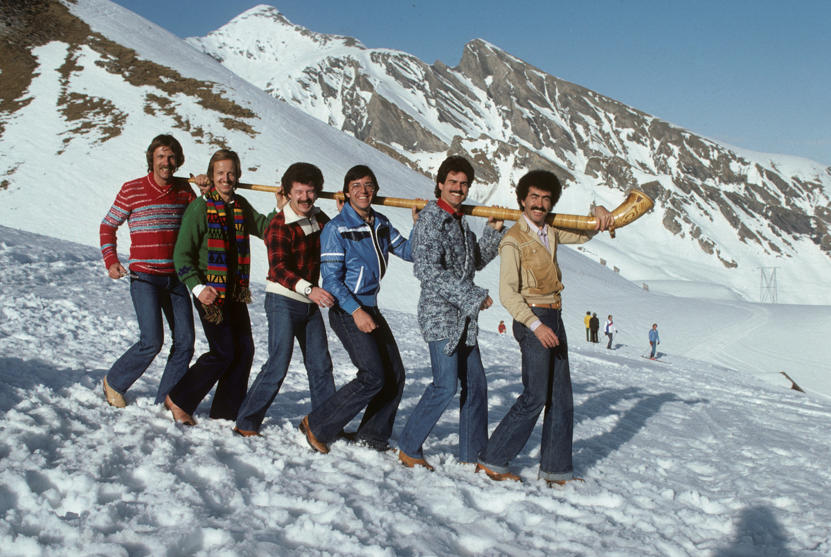 Pepe Lienhard Band Video-Dreh 1977